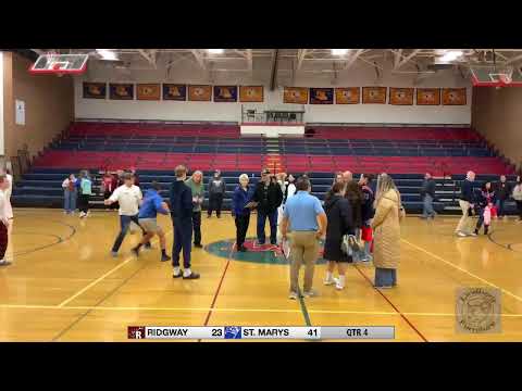 Ridgway Vs St. Marys Girls Basketball