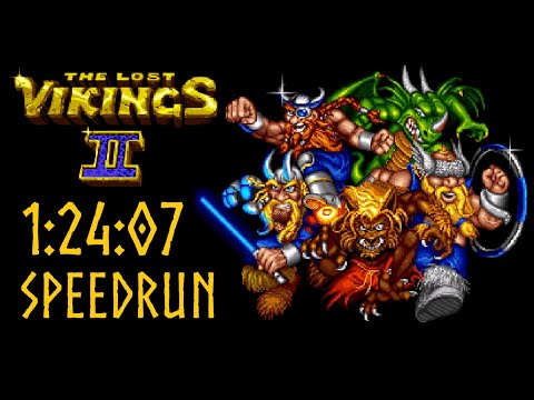The Lost Vikings 2 - Any% Speedrun in 1:24:07