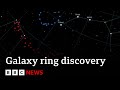 Galaxy ring discovery challenges thinking on universe | BBC News