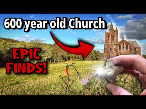 Metal Detecting a 600 Year Old Church – EPIC FINDS! 