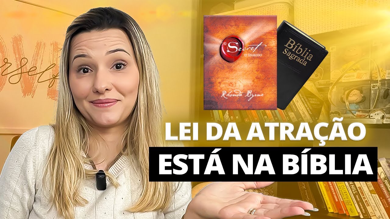 Descobri que Lei da Atração está na Bíblia | Suellen Seragi