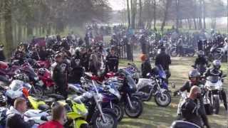 preview picture of video 'Rozpoczęcie sezonu motocyklowego W-F-M Słupca 2012'