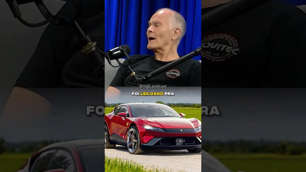 Leilão Beneficente do Ferrari Luce #shorts