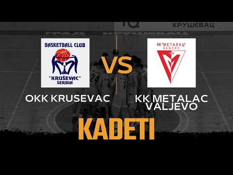 KADETI: OKK Krusevac - KK Metalac Valjevo 11.11.2023.