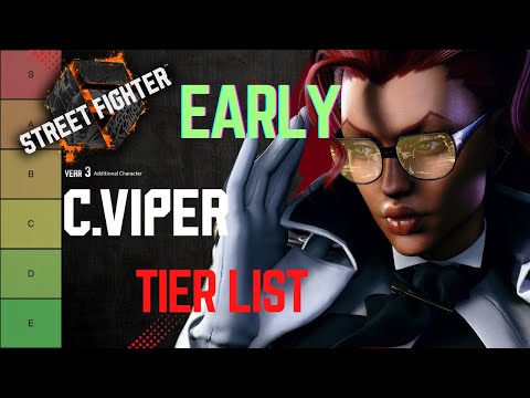 Complete SF6 Season 3.5 Tier List - Every Character Ranked