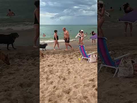 🇦🇷 Villa Gesell Beach a Hot Day in Argentina