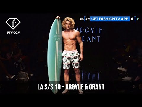 Los Angeles Fashion Week S/S 19  - Art Hearts Fashion - Argyle & Grant | FashionTV | FTV