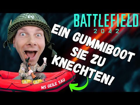Wir rasieren mit dem Gummiboot alles in Battlefield 2042!! (Randale!!!)