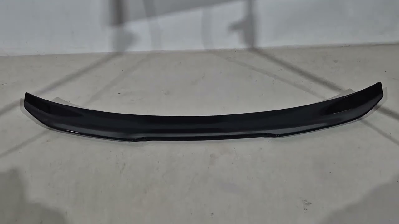 BMW serija 4 F32/F33/F36 2012–2020 Spojler PSM-stila (za F32, sijajno črna) Video 1