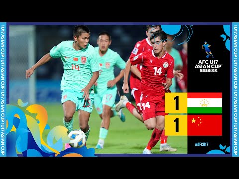 #AFCU17 - Group C | Tajikistan 1 - 1 China PR