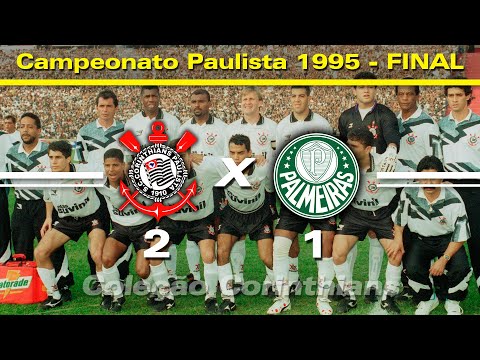 Corinthians 2 x 1 Palmeiras - 06/08/1995 - Campeonato Paulista (FINAL)