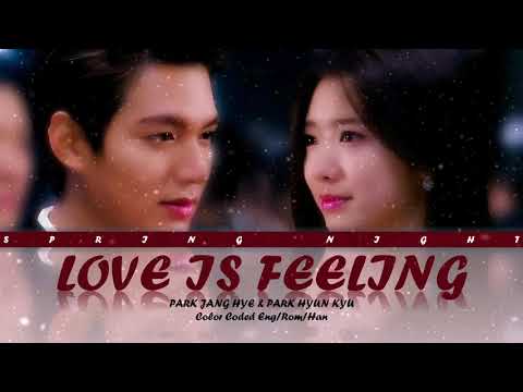 PARK JANG HYE & PARK HYUN KYU - LOVE IS FEELING OST THE HEIRS (Color Coded Eng/Rom/Han)
