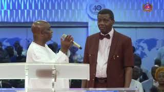 Bishop David Oyedepo Introduces Pastor E. A Adeboye  at the 40th Anniversary Celebration Service