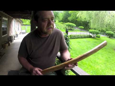 making a primitive  flute