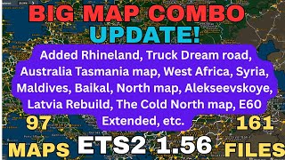 Download lagu PEMBARUAN KOMBO PETA BESAR ETS2 1.56! 97 PETA. Semua tautan peta, dan ditempatkan dalam urutan pe... mp3