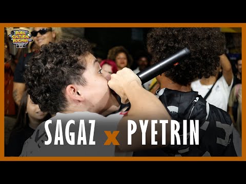 (QUE ISSO!!😱🔥) SAGAZ x PYETRIN - 2ª FASE - 205ª EDIÇÃO - Roda Cultural da Rocinha