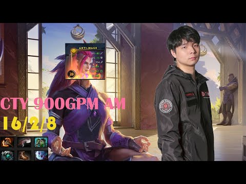DOTA2 CTY Anti-Mage is ON FIRE 900 GPM
