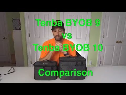 テンバ BYOB 9 vs BYOB 10 比較カメラインサートバッグレビュー (Tenba BYOB 9 vs BYOB 10 Comparison Camera Insert Bag  Review)