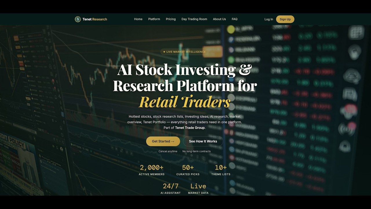Tenet Research Introduction Webinar
