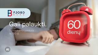 Paskola su atidėjimu ir nemokamu startu!