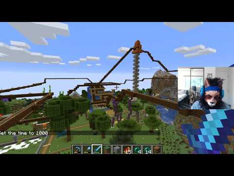 Commander Meouch Stream 6-25-20 / Minecraft Part 1