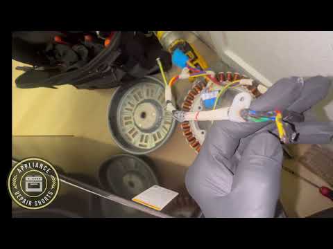 LG Washer LE Error Code| Not Washing | Not Spinning | Burning Smell | Stator Test | Harness Repair 
