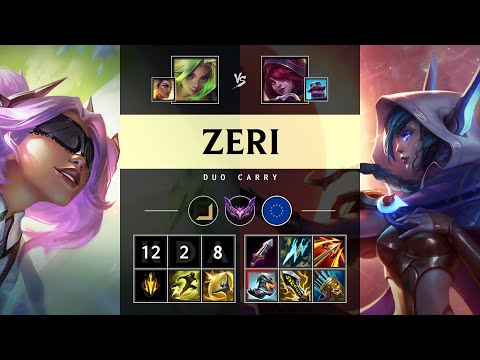 Zeri ADC vs Xayah - EUW Master Patch 25.S1.3