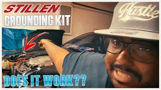Stillen Grounding kit install...Does it Work? | Infiniti G35 Coupe