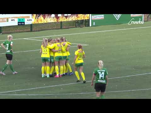 HPS - Ilves Naiset 1-4 (1-2) ⎮ 4.9.2021 Kansallinen Liiga