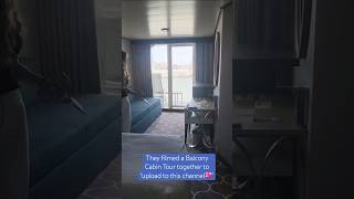 Balcony Cabin Room tour on HARMONY OF THE SEAS! #royalcaribbean #cruisetour #cruisecabin