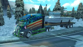 Drive USA Truck Simulator Gameplay | New Truck Simulator Game 🎮 