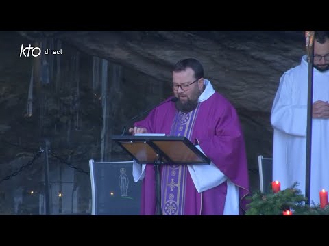 Messe de 10h à Lourdes du 16 décembre 2024