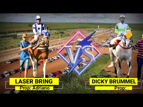 DICKY BRUMMEL Vs LASER BRING CORRIDA DE CAVALO EM AGUADA NOVA DE LAPÃO BAHIA