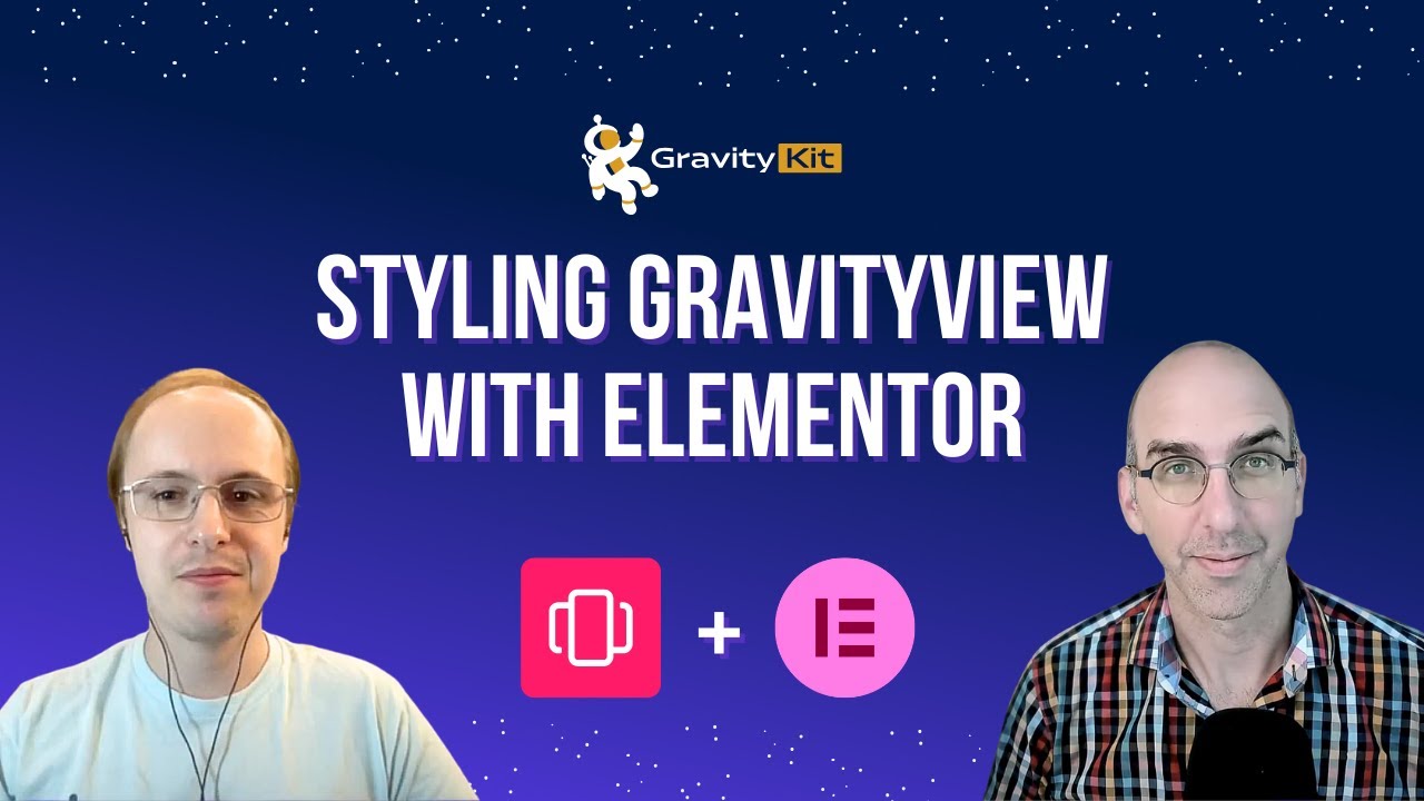 GravityView Widget for Elementor: Pixel perfect styling for your web apps in minutes without code