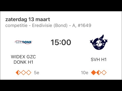 WIDEX GZC Donk H1 - SVH H1