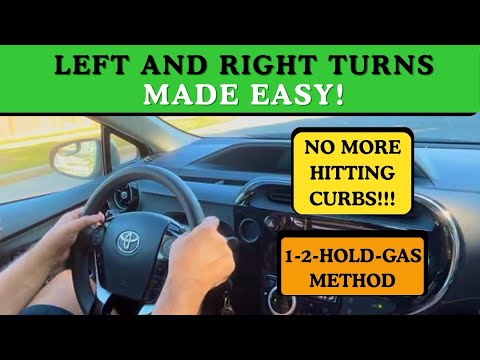 How to Make Left and Right Turns | The 1–2 Hold Gas Method @FastPassDrivingAcademy 