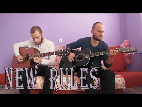 Dua Lipa – New Rules (acoustic guitar cover, tabs)