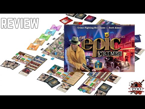 Tiny Epic Crimes Board Game Review