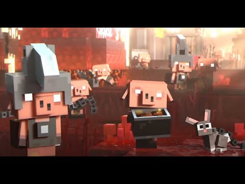 Piglins Take Over the Overworld in Minecraft!