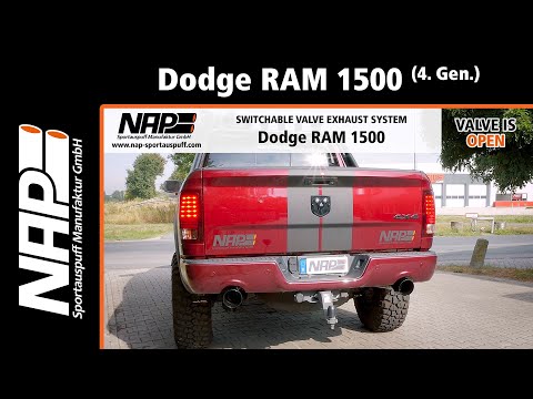 NAP Klappenauspuff ▶ Dodge RAM 1500 (4. Gen.) - Soundcheck