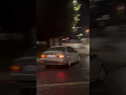 Bmw E46 318ci Big Rain Drift #drift #race #loud #bmw #bmwm #bmwdrift #slide #drifting