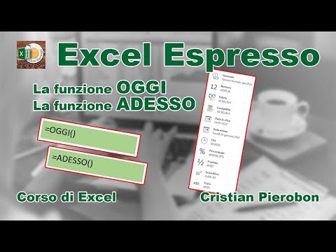 Le funzioni OGGI e ADESSO - Excel Espresso