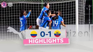 COLOMBIA vs. ECUADOR [0-1] | RESUMEN | CONMEBOL SUB20 FEMENINA 2026 | FASE FINAL