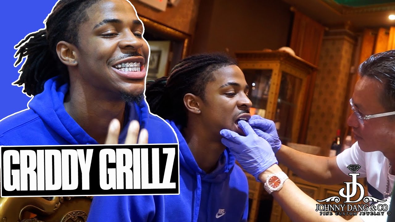 Ja Morant Hits the Griddy for New Johnny Dang Grillz! 🕺