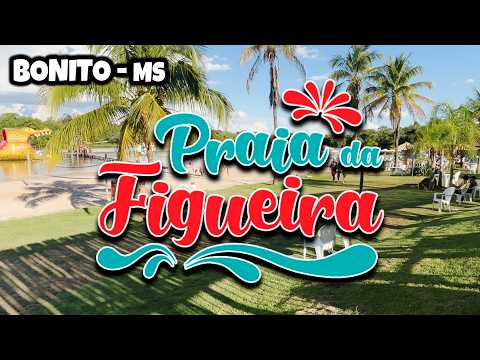 Praia da Figueira em Bonito no Manto Grosso do Sul