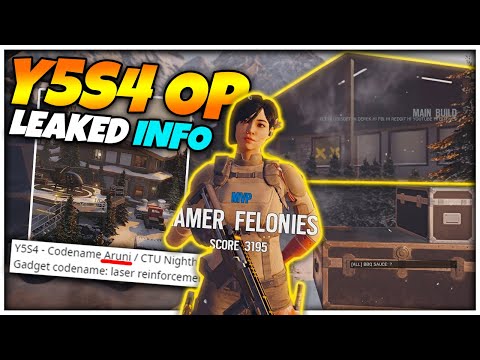 Y5S4 LEAKED THAILAND OPERATOR ARUNI + CHALET REWORK - (Rainbow Six Siege)