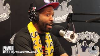 Murs talks to Big Boy about kissing a man in his Animal Style video