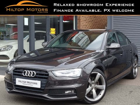 2013 Audi A4 2.0 TDI Black Edition Multitronic