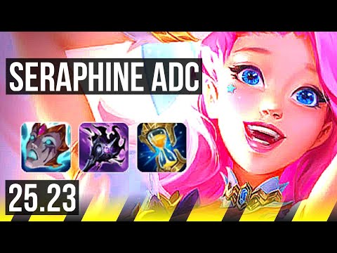 SERAPHINE & Senna vs YUNARA & Vel'Koz (ADC) | Legendary | EUW Diamond | 25.23