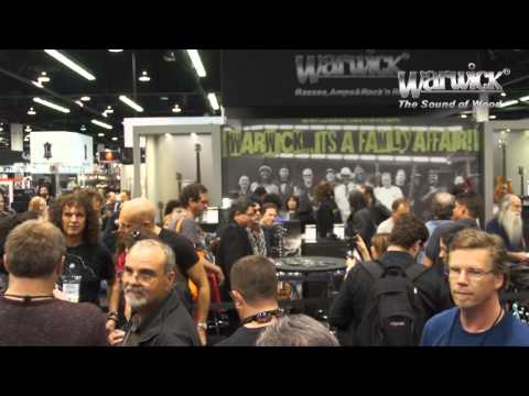 FRAMUS & WARWICK @ NAMM 2013 - Day 1